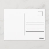 聖書の挨拶ポストカード ポストカード (裏面)