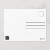 聖書の挨拶 ポストカード 彼の恵み (裏面)