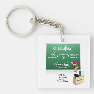 聖書の数学Keychain キーホルダー