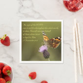 聖書の文字2歴代誌16:9 スタンダードカクテルナプキン (インサイチュ)