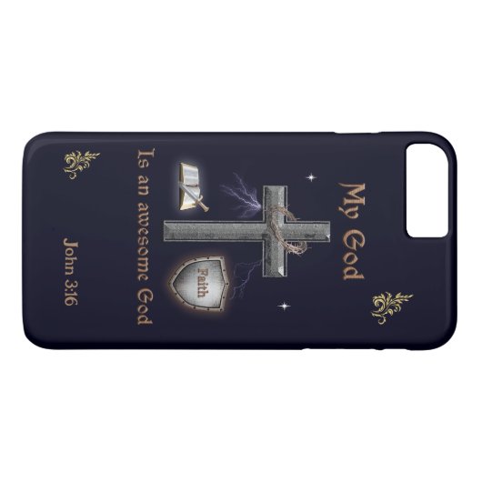 聖書の文 Case-Mate iPhoneケース (裏面(横))