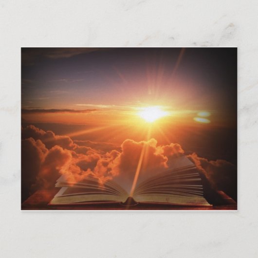 聖書の日没 ポストカード (正面)