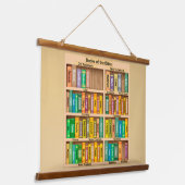 聖書の書物 吊り下げ型タペストリー (傾斜あり)