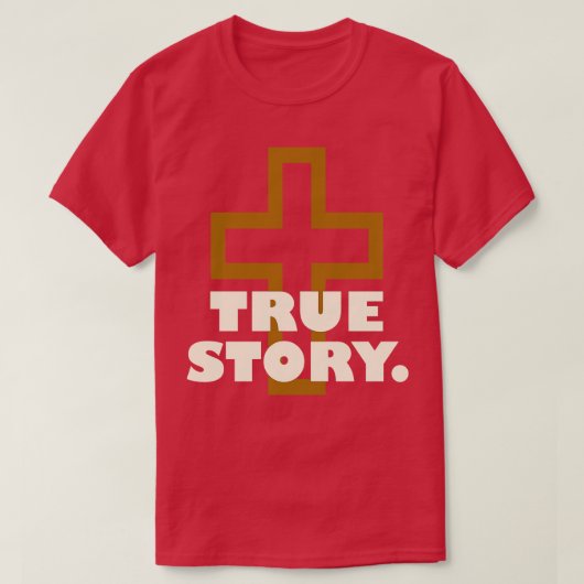 聖書の本当の話 Tシャツ (デザイン正面)