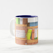 聖書の本 ツートーンマグカップ (正面左)