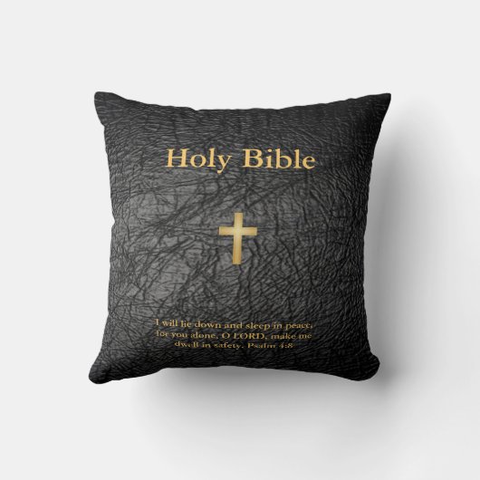 聖書の枕 クッション (裏面)
