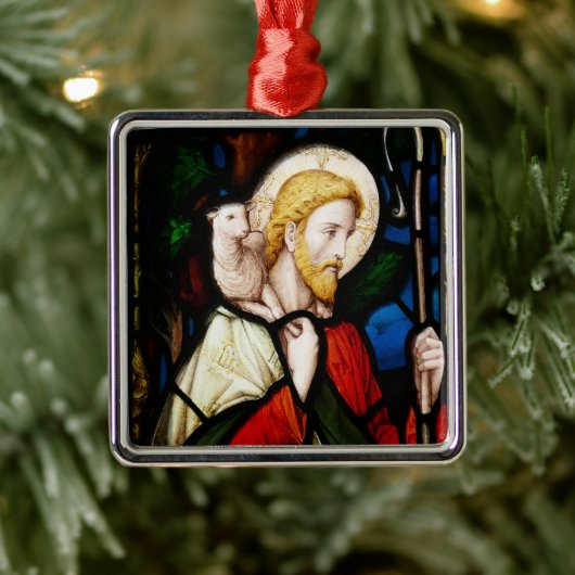 聖書の物語Lamb of God Christmas 2020 メタルオーナメント (ツリー)