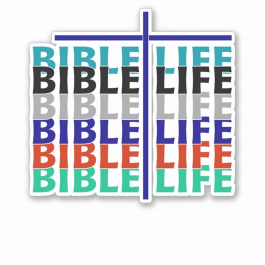 聖書の生活 シール (正面)