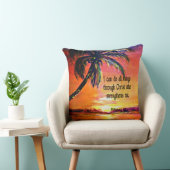 聖書の箇所、フィリピ書4:13 クッション (椅子)