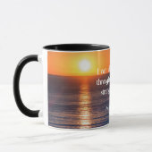 聖書の箇所、フィリピ書4:13、 マグカップ (左)