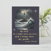 聖書の箇所 招待状 (スタンド正面)