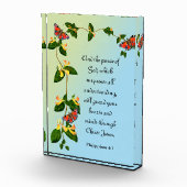 聖書の節を超えた神の平和 フォトブロック (右)