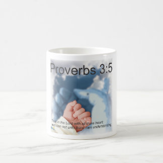 聖書の節マグの日14, PROVERBS 3:5 コーヒーマグカップ