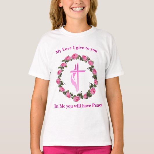 聖書の節 聖句 Tシャツ (正面)