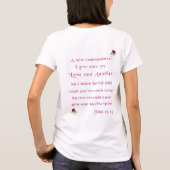 聖書の節 Tシャツ (裏面)
