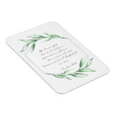 聖書の緑の詩 マグネット (右側)