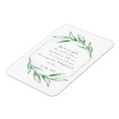 聖書の緑の詩 マグネット (左側)