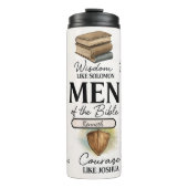 聖書の美徳コラージュの男たち タンブラー (正面)