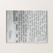 聖書の聖なる書物、 経典が下に投げ捨てられるが破壊されないページ ジグソーパズル (横)