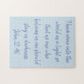 聖書の聖なる書物、経典のキリスト教のパズル ジグソーパズル (横)