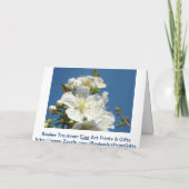 聖書の聖なる書物、経典の救助者の花のジョンの3:16 シーズンカード (裏面)