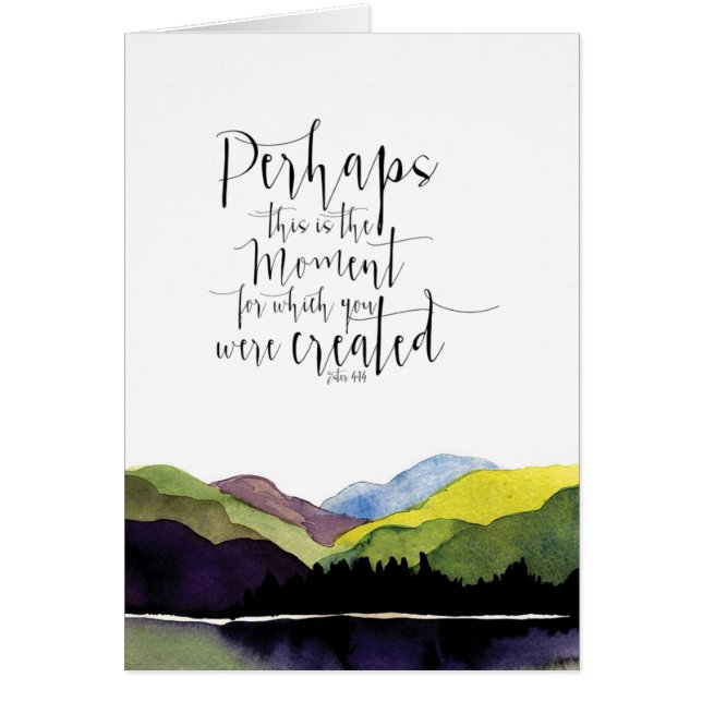 聖書の聖なる書物、経典の水彩画の景色 (正面)