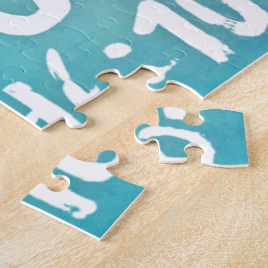 聖書の聖なる書物、 経典はまだ私が神であることを知っている ジグソーパズル (側面)