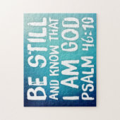 聖書の聖なる書物、 経典はまだ私が神であることを知っている ジグソーパズル (縦)