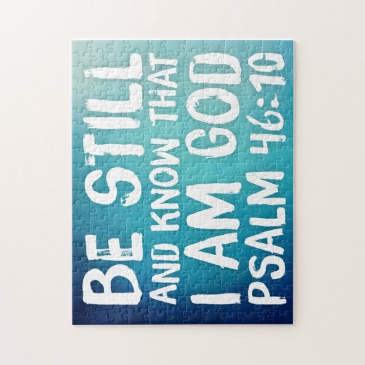 聖書の聖なる書物、 経典はまだ私が神であることを知っている ジグソーパズル (縦)
