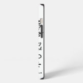 聖書の聖なる書物、 経典ヨシュア1:19 iPhoneケース (左側面)