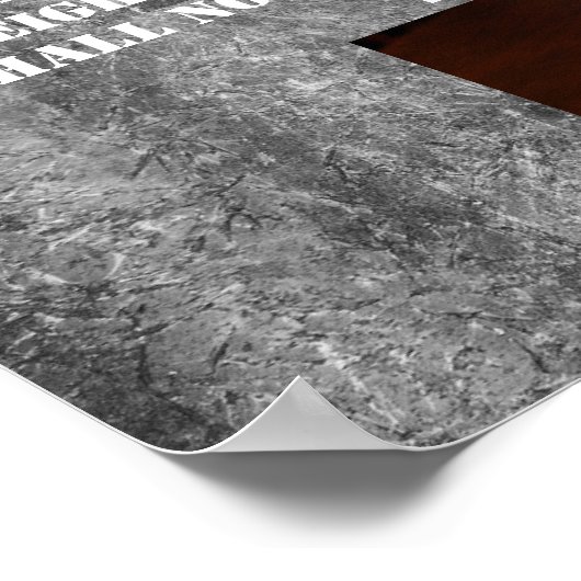 聖書の聖なる書物、 経典神10戒の壁のポスター ポスター (角)