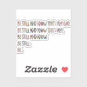 聖書の聖なる書物、 経典、まだ知感動的っている シール (シート)