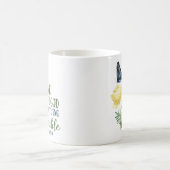 聖書の聖句が、神と共にすべては可能である コーヒーマグカップ (中央)