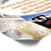 聖書の聖句がVisioの下に書あるビジョンボード フォトプリント (角)