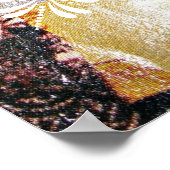 聖書の聖句がVisioの下に書あるビジョンボード ポスター (角)