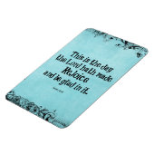 聖書の聖句これは主が作った日である マグネット (左側)