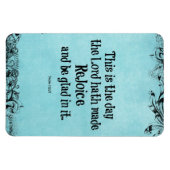 聖書の聖句これは主が作った日である マグネット (横)