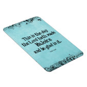 聖書の聖句これは主が作った日である マグネット (右側)