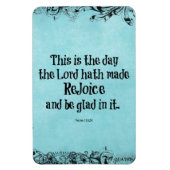 聖書の聖句これは主が作った日である マグネット (縦)