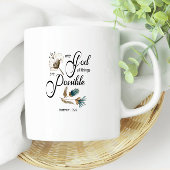 聖書の聖句すべてのものは神によって可能である コーヒーマグカップ