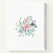 聖書の聖句すべての物事をボタニカルに行うことがエレガントできる ノートブック (裏面)