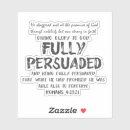 聖書の聖句との引用文を完全に理解する シール