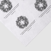 聖書の聖句とリースティッシュペーパー 薄葉紙 (詳細)