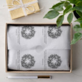 聖書の聖句とリースティッシュペーパー 薄葉紙 (ギフト)