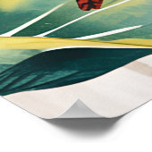 聖書の聖句と共に信仰中心の壁画を盛り上げる ポスター (角)