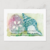 聖書の聖句と季節 ポストカード (正面)