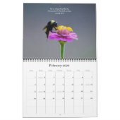 聖書の聖句と自然写真カレンダー カレンダー (2月 2026)