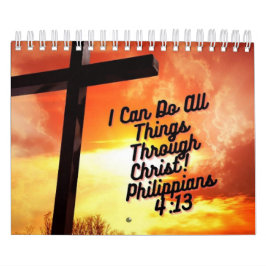 聖書の聖句のあるキリスト教暦 カレンダー