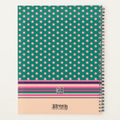 聖書の聖句のフローラは私が出来かわいらしる プランナー手帳 (裏面)