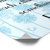 聖書の聖句のリマインダーRomans 12:6-7 ポスター (角)